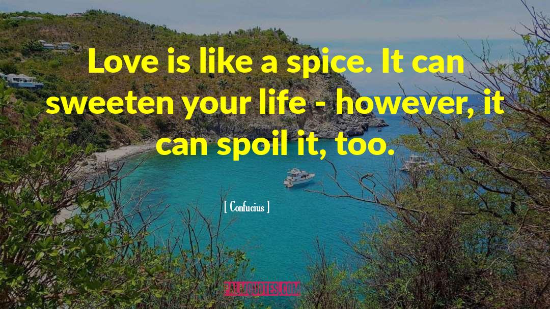 Spice quotes by Confucius