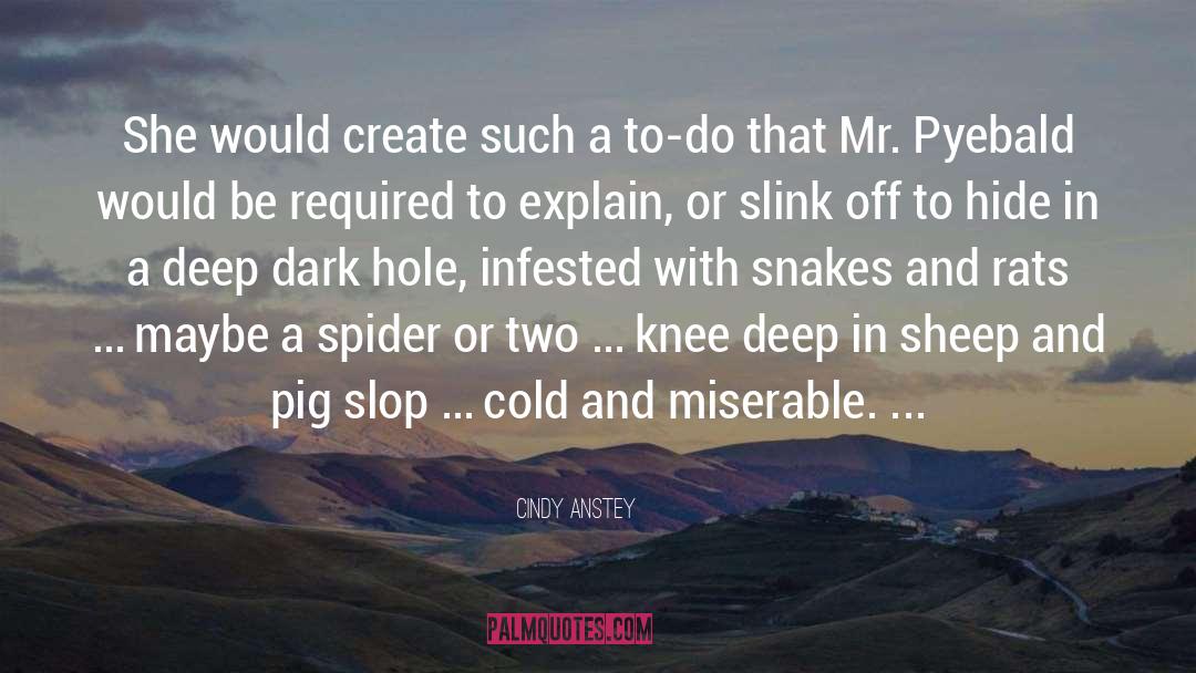 Spider Ham quotes by Cindy Anstey