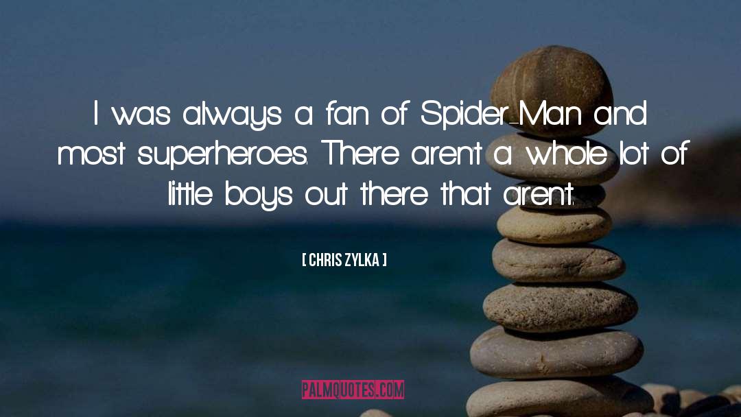 Spider Man quotes by Chris Zylka