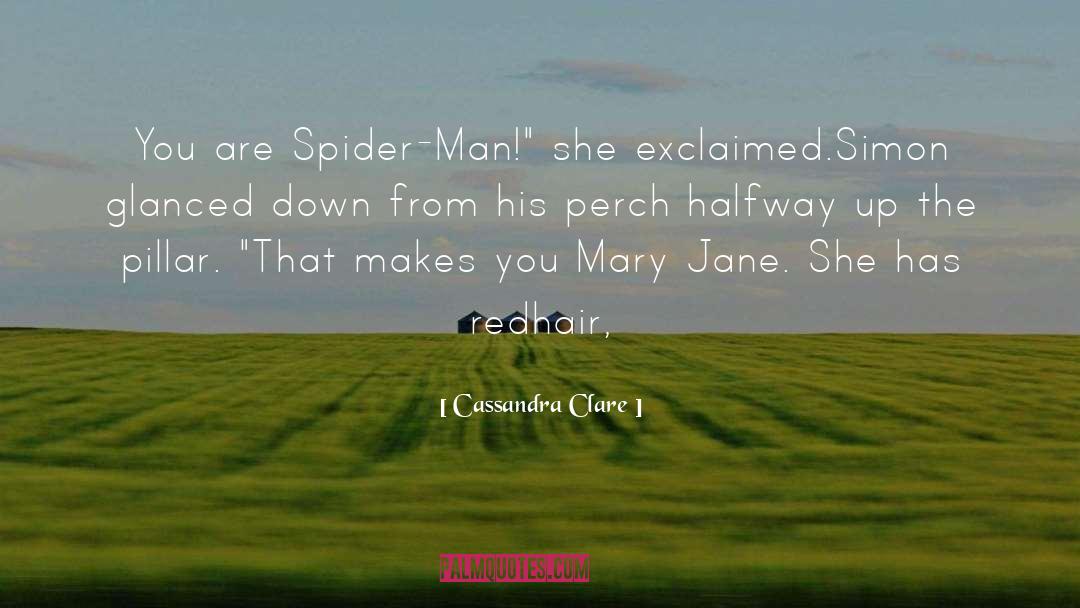 Spider quotes by Cassandra Clare