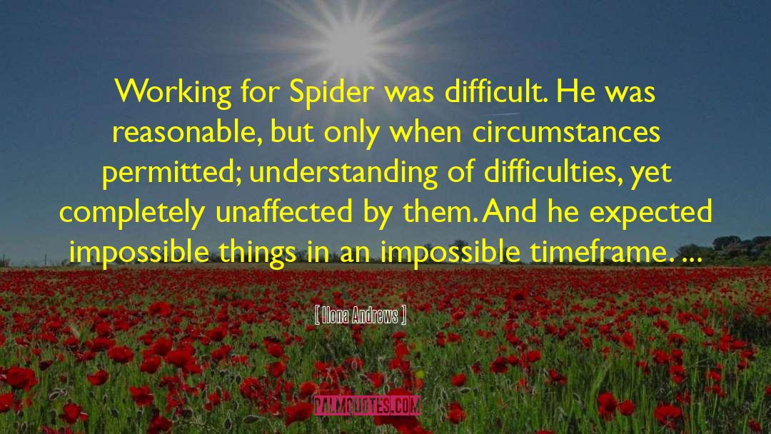Spider quotes by Ilona Andrews