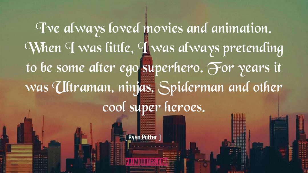 Spiderman quotes by Ryan Potter