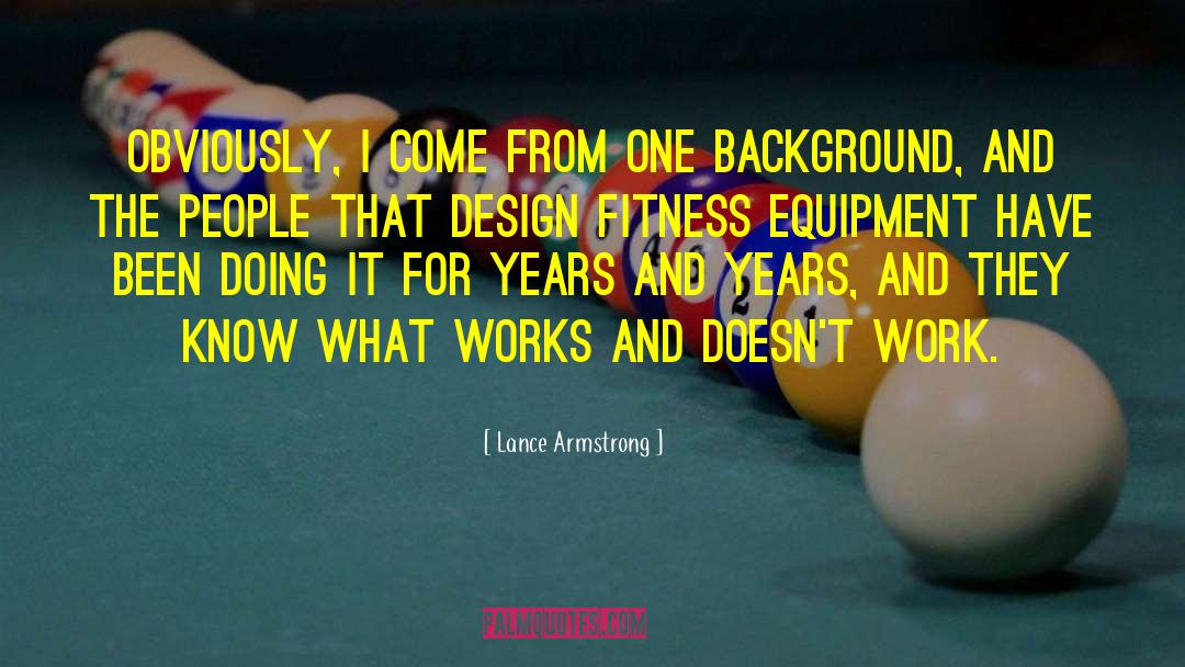 Spiegelburg Equipment quotes by Lance Armstrong