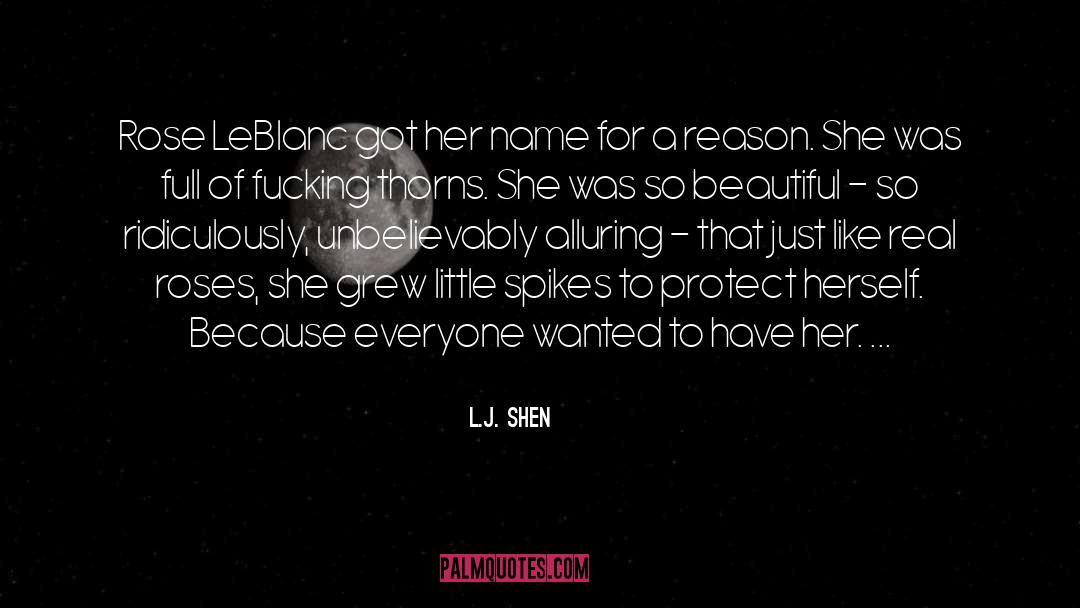 Spikes quotes by L.J. Shen