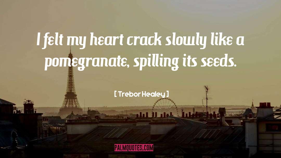 Spilling quotes by Trebor Healey