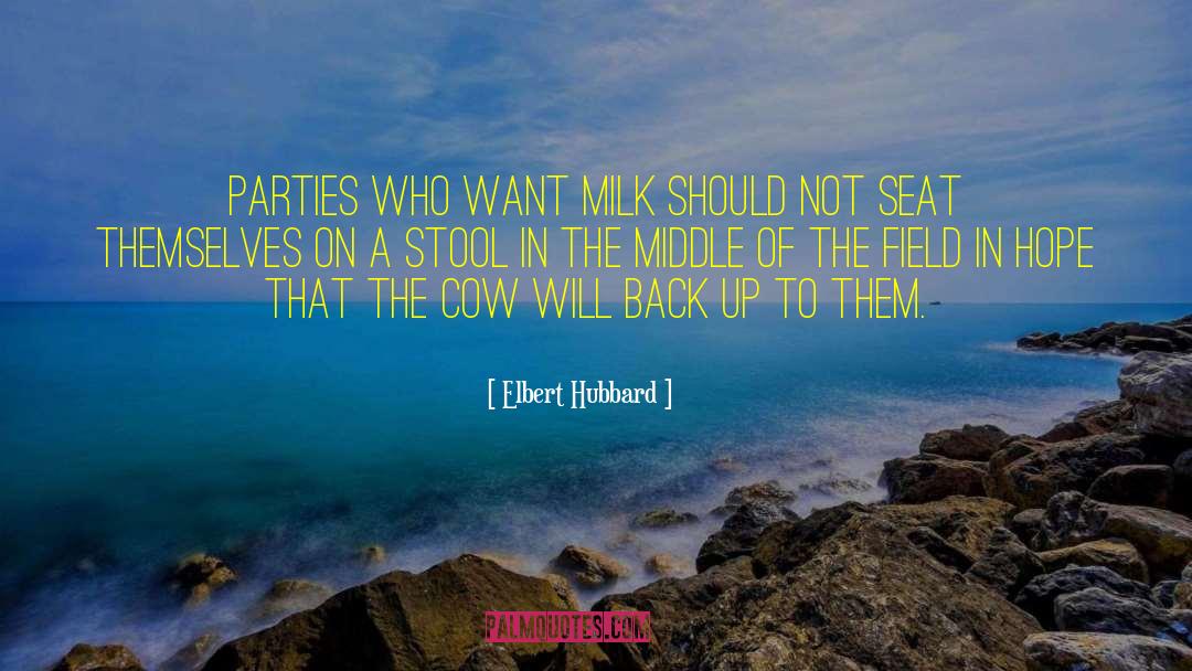 Spilt Milk quotes by Elbert Hubbard