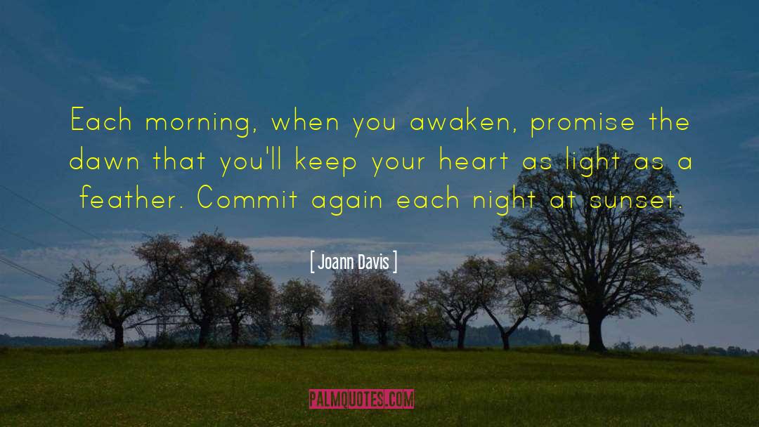 Spin The Dawn quotes by Joann Davis