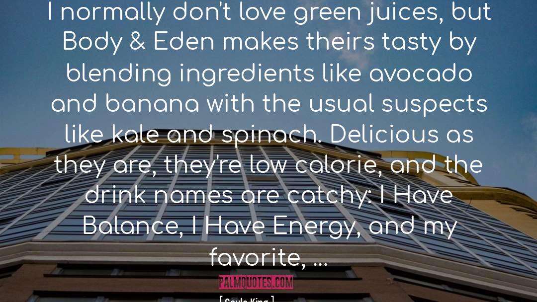 Spinach quotes by Gayle King