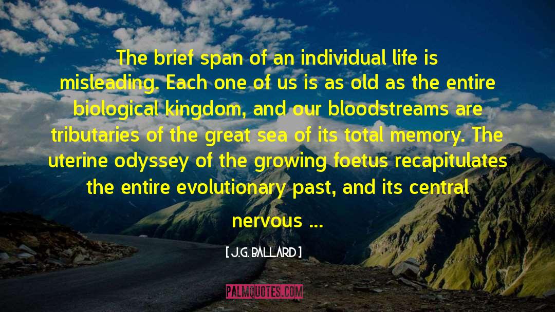 Spinal quotes by J.G. Ballard