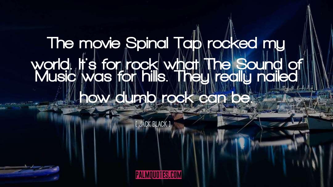 Spinal quotes by Jack Black