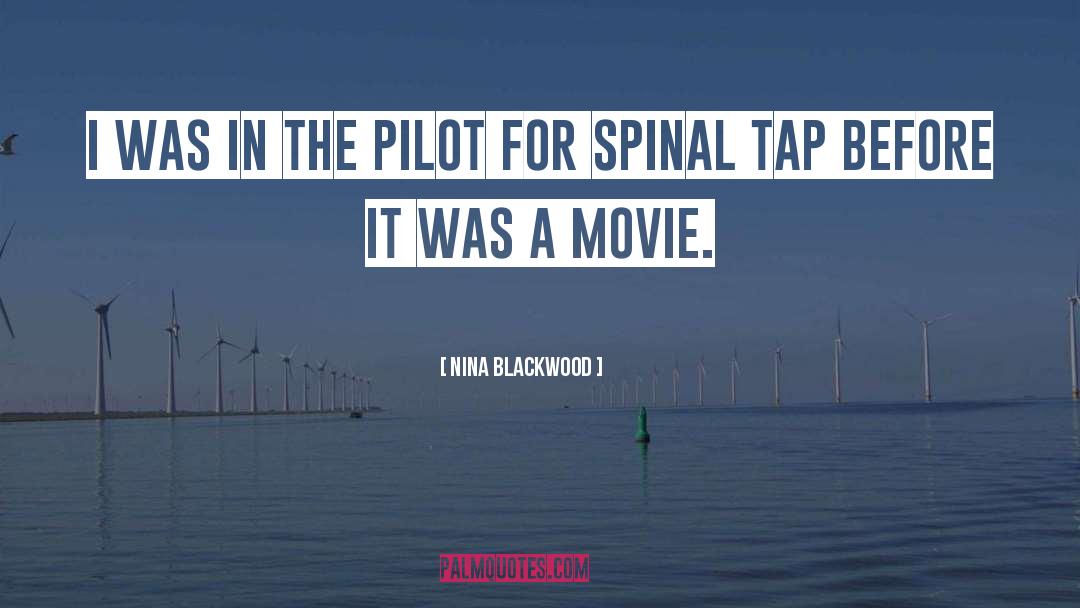 Spinal quotes by Nina Blackwood