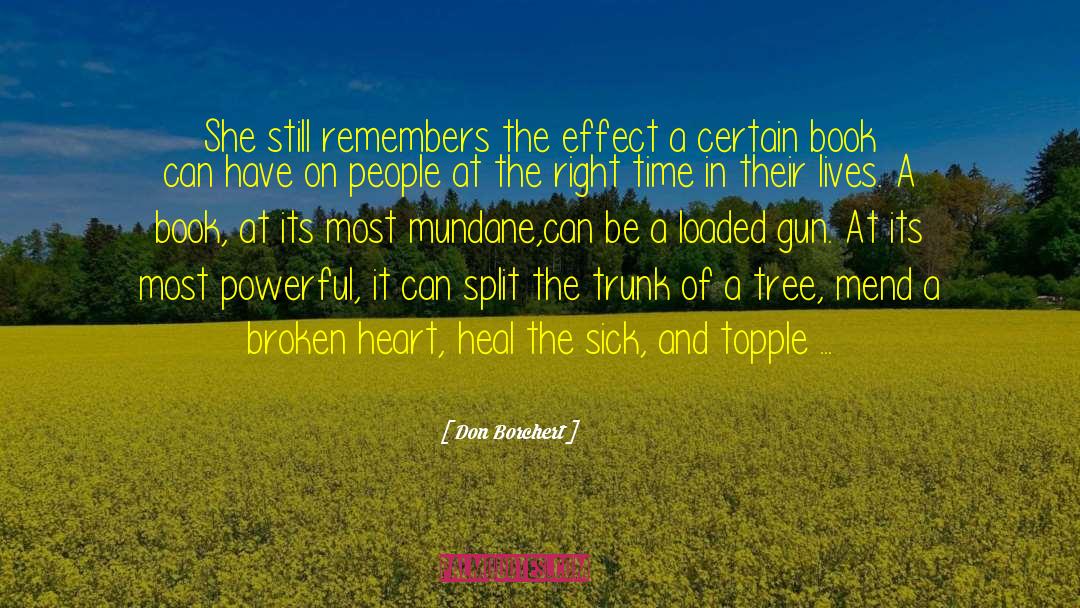 Spindle Tree quotes by Don Borchert