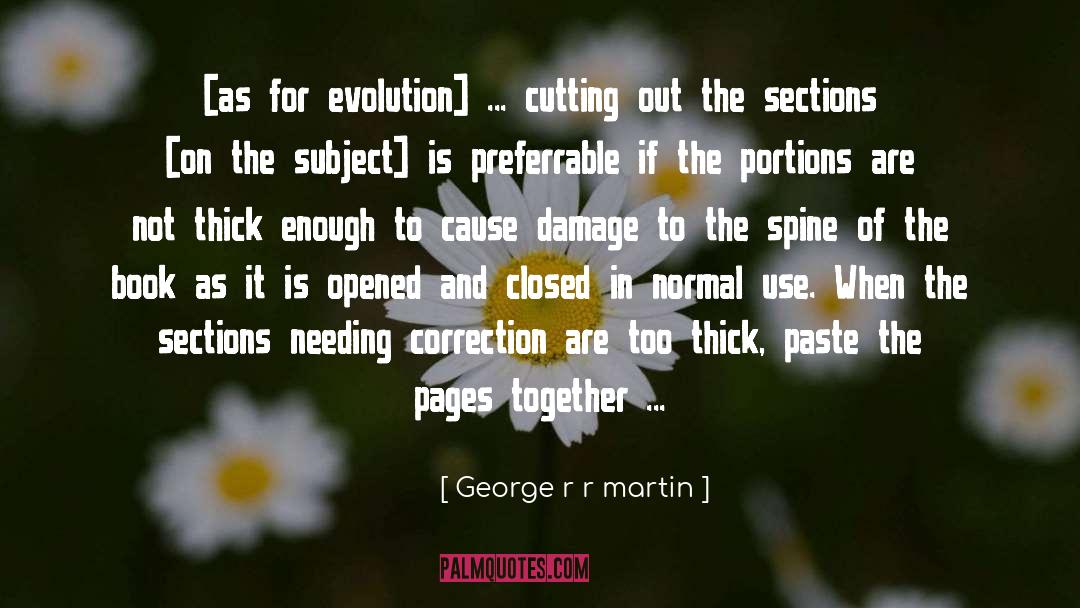 Spine Surgery quotes by George R R Martin