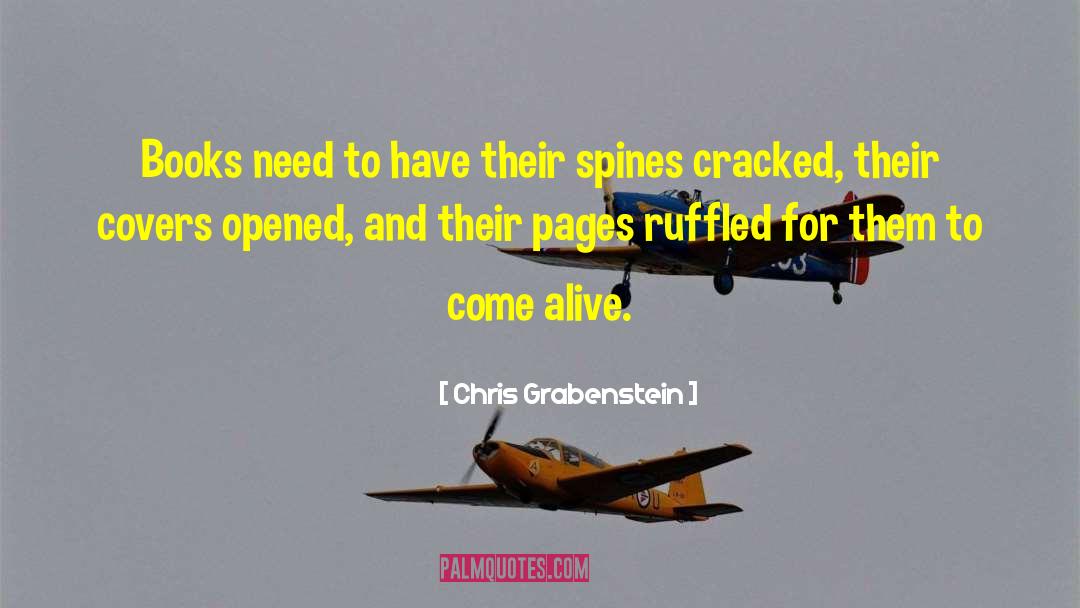 Spines quotes by Chris Grabenstein