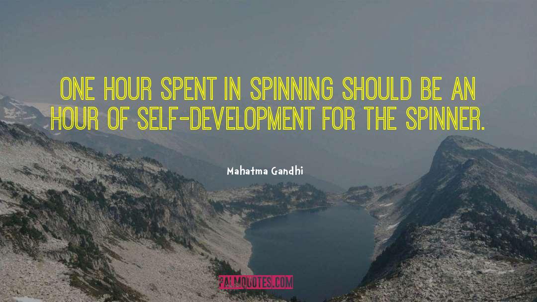 Spinner quotes by Mahatma Gandhi