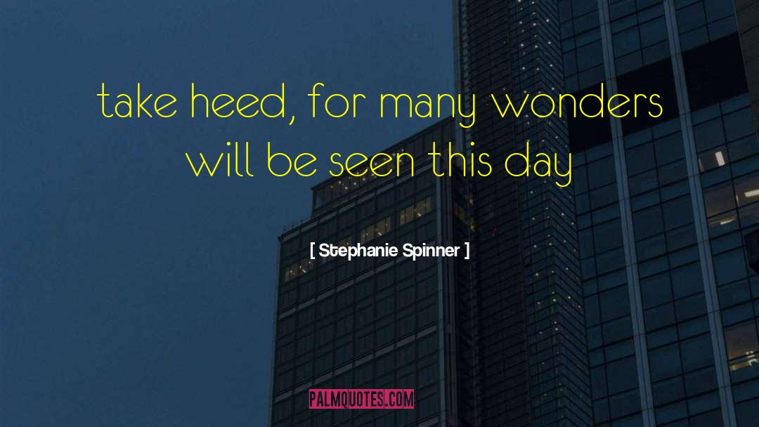 Spinner quotes by Stephanie Spinner