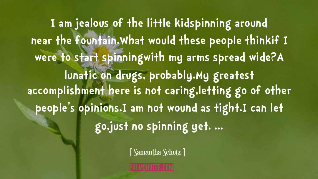 Spinning Around quotes by Samantha Schutz