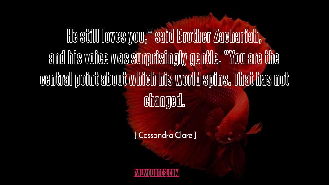 Spins quotes by Cassandra Clare