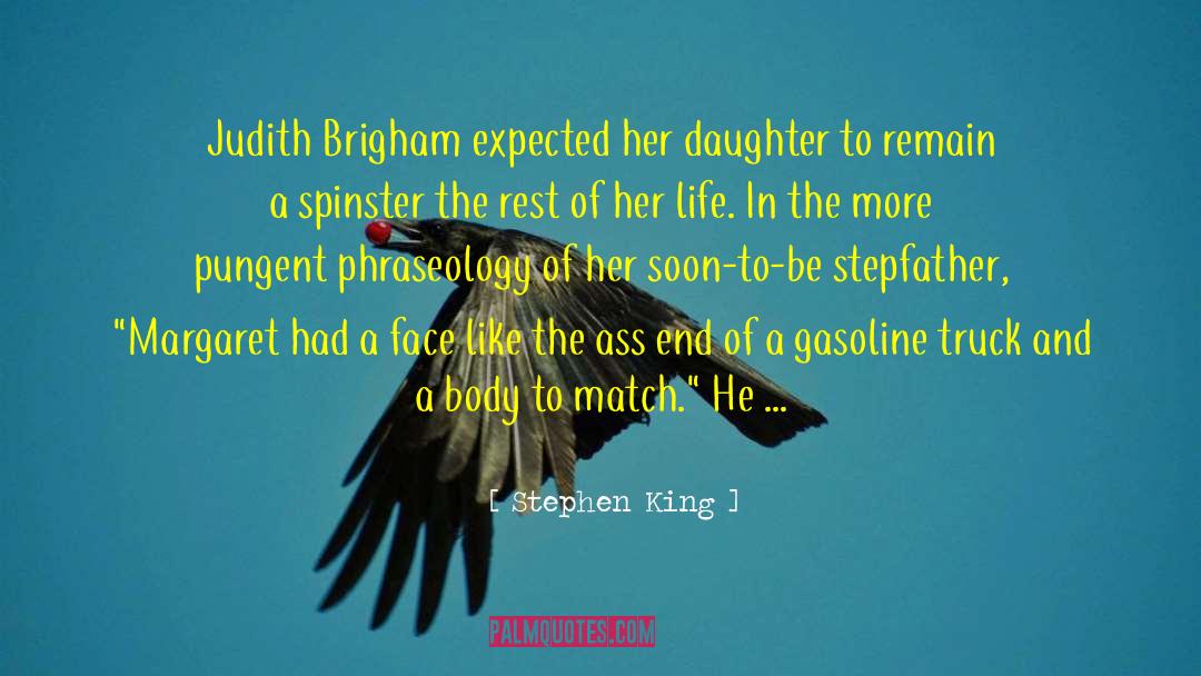 Spinster quotes by Stephen King