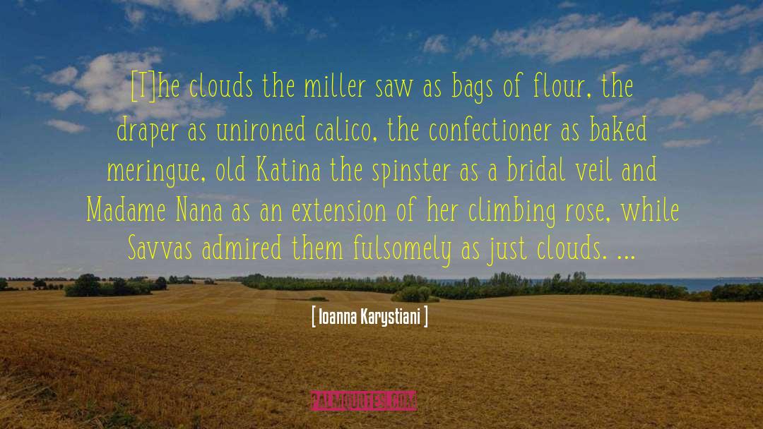 Spinster quotes by Ioanna Karystiani