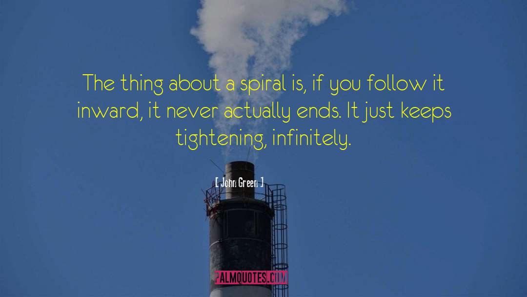 Spiral Staircase quotes by John Green