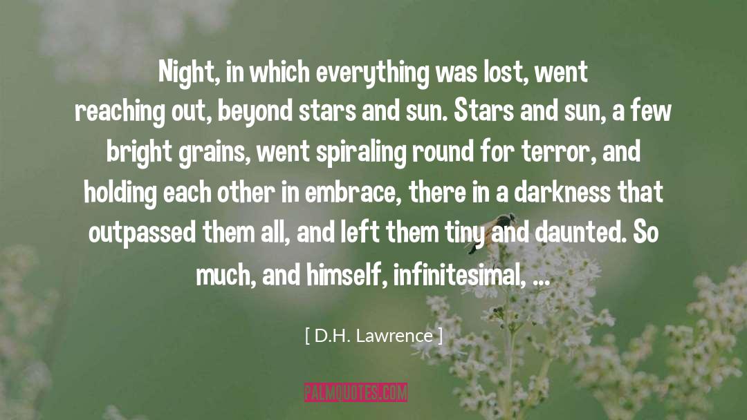 Spiraling quotes by D.H. Lawrence