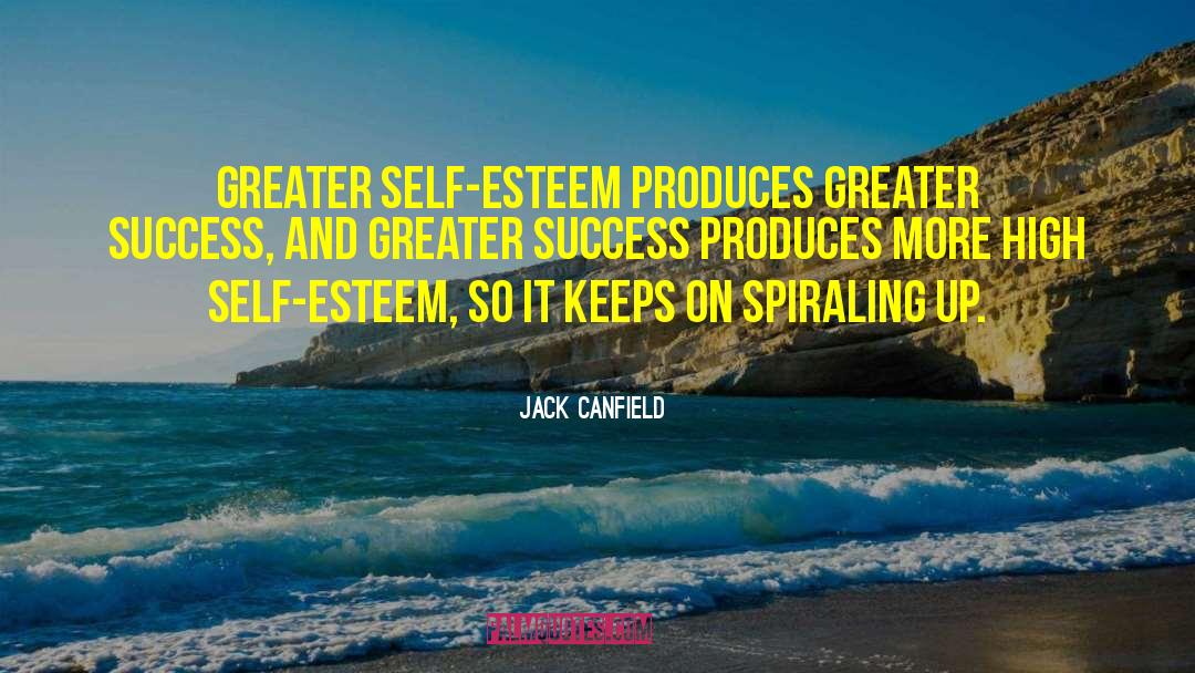 Spiraling quotes by Jack Canfield