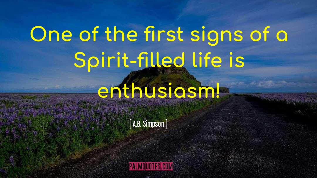 Spirit Filled quotes by A.B. Simpson