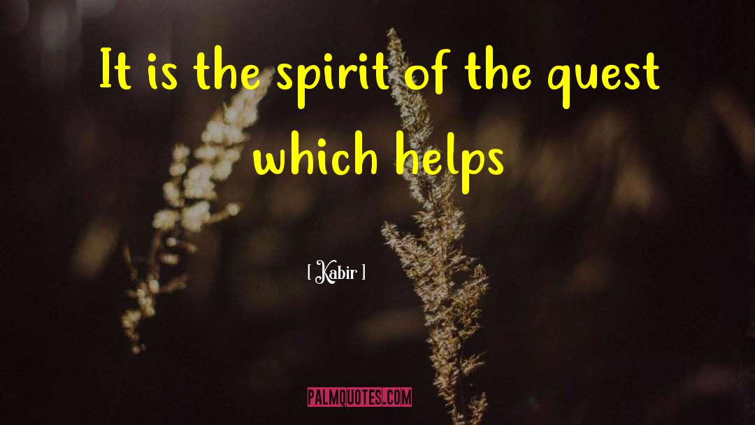 Spirit Guide quotes by Kabir