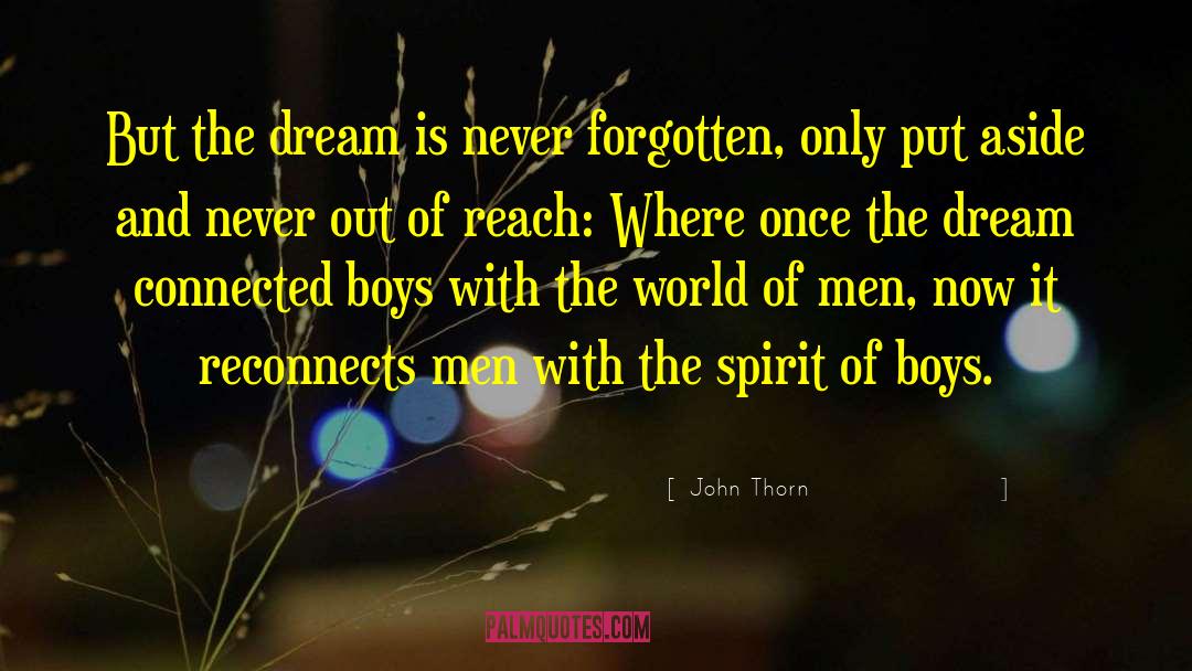 Spirit Guide quotes by John Thorn