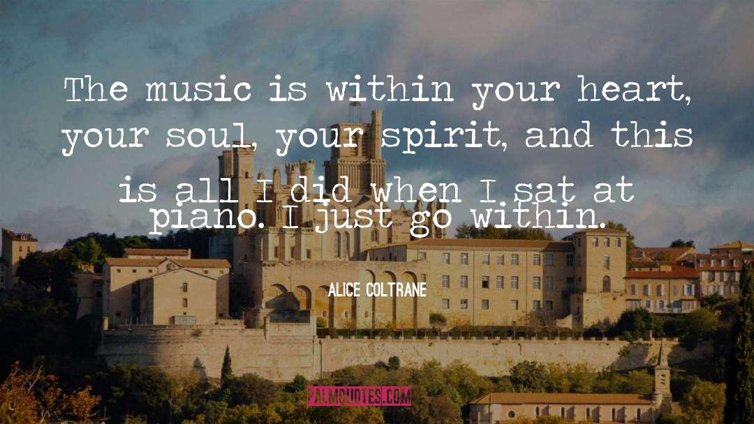 Spirit Minded quotes by Alice Coltrane