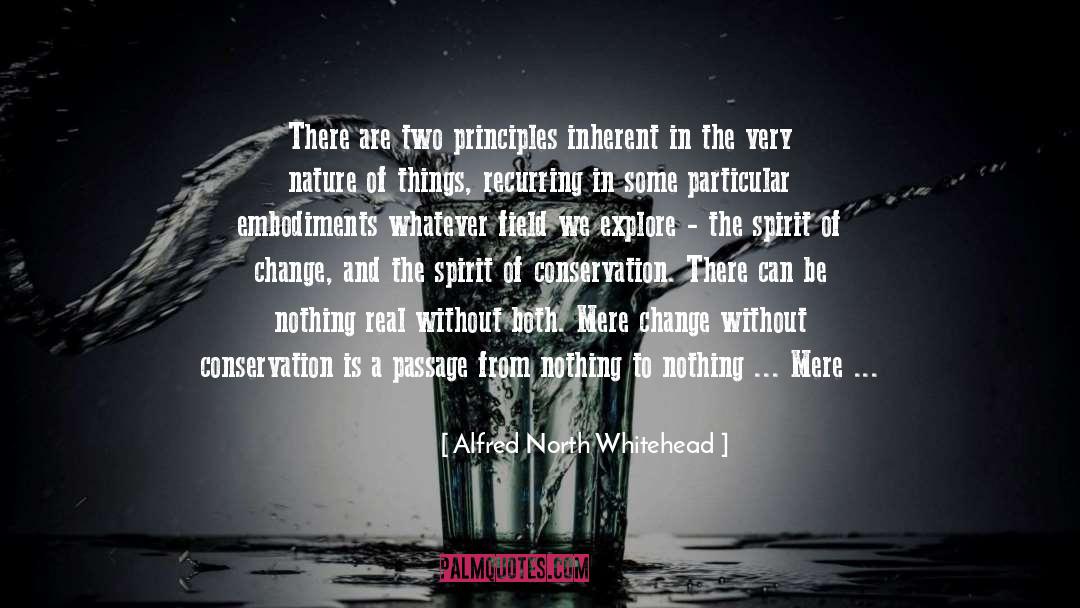 Spirit Of Change quotes by Alfred North Whitehead