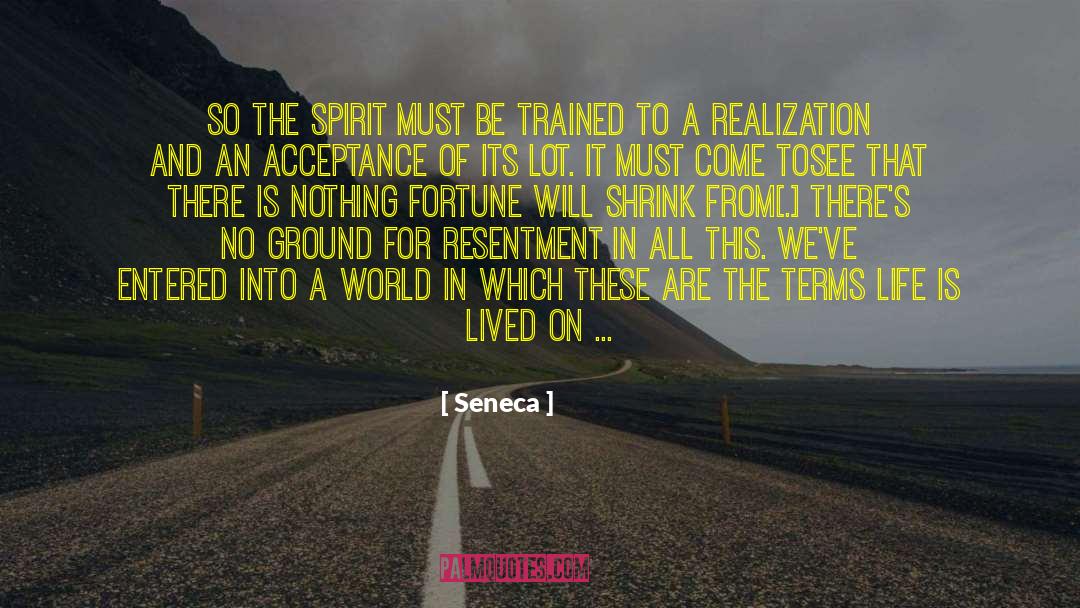 Spirit Of The Stairway quotes by Seneca