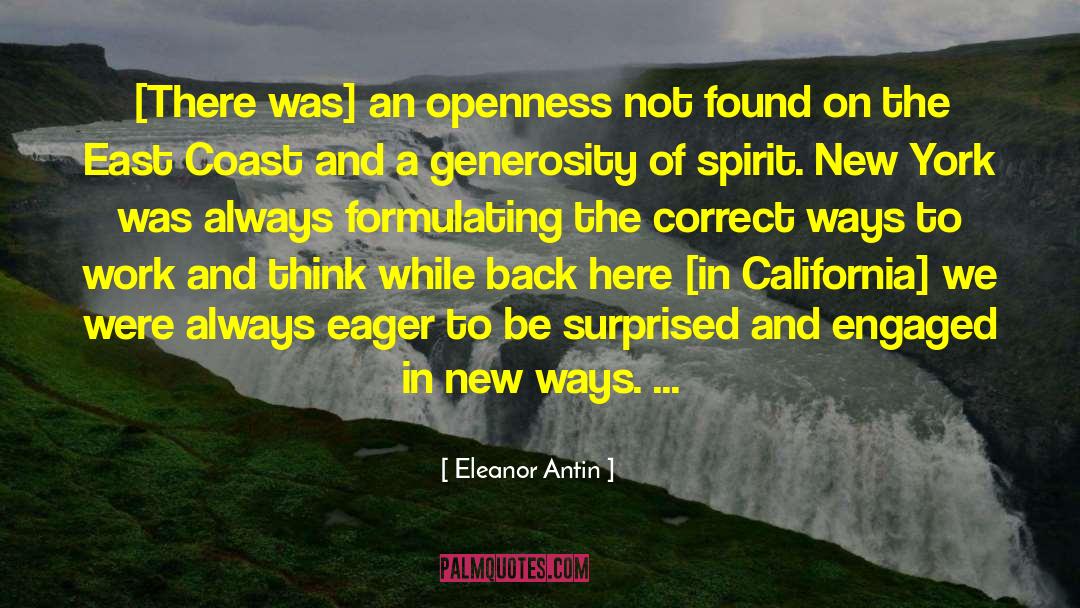 Spirit Of War quotes by Eleanor Antin