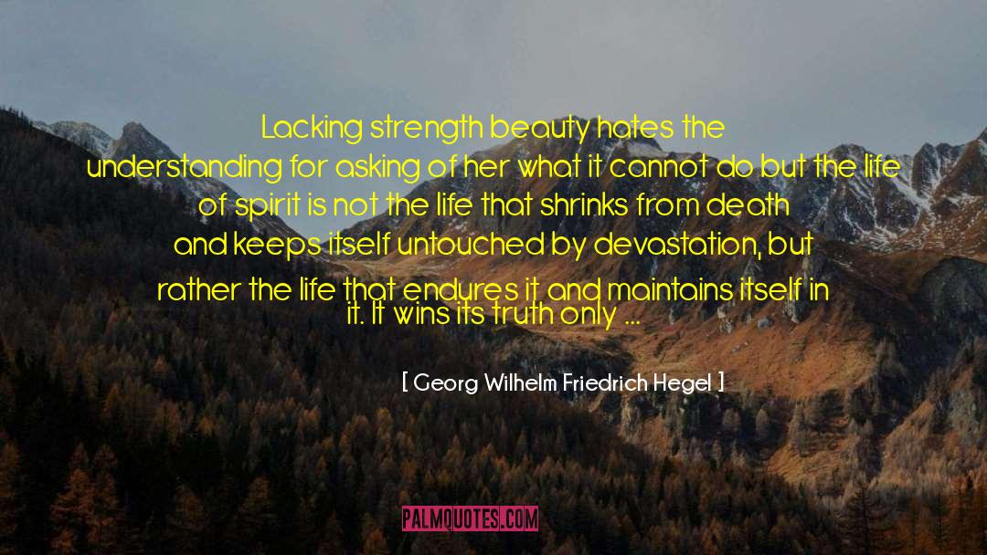 Spirit Science quotes by Georg Wilhelm Friedrich Hegel