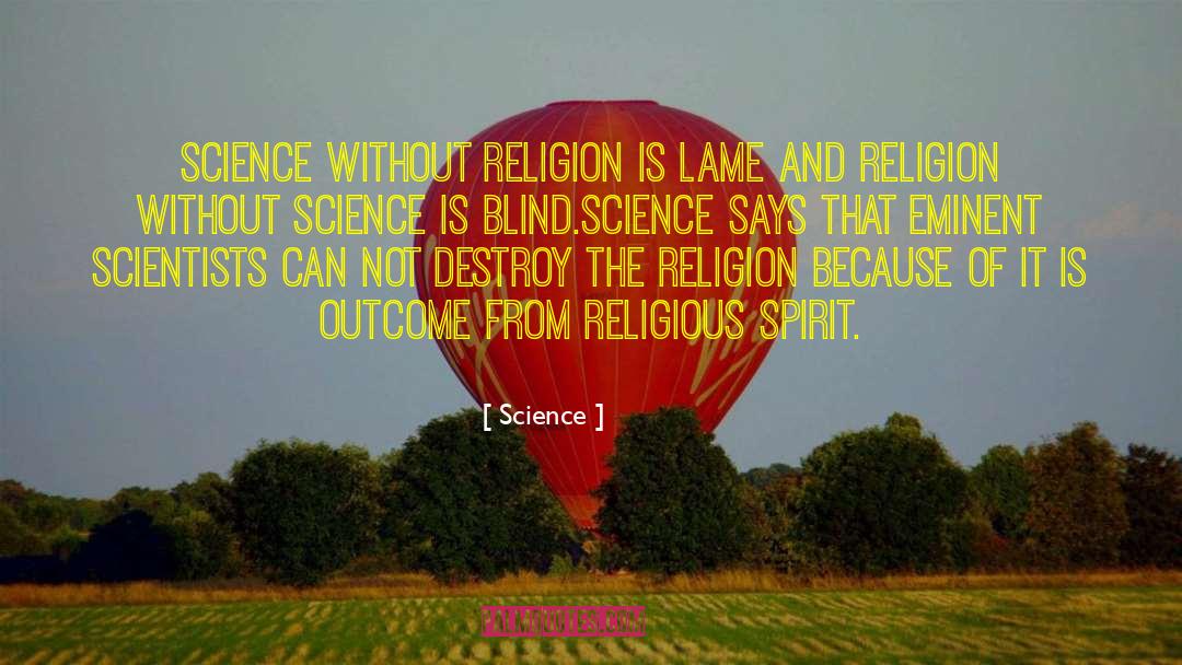 Spirit Science quotes by Science