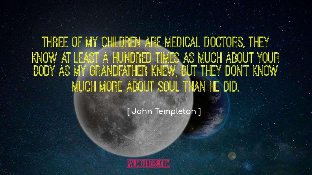 Spirit Soul Body quotes by John Templeton