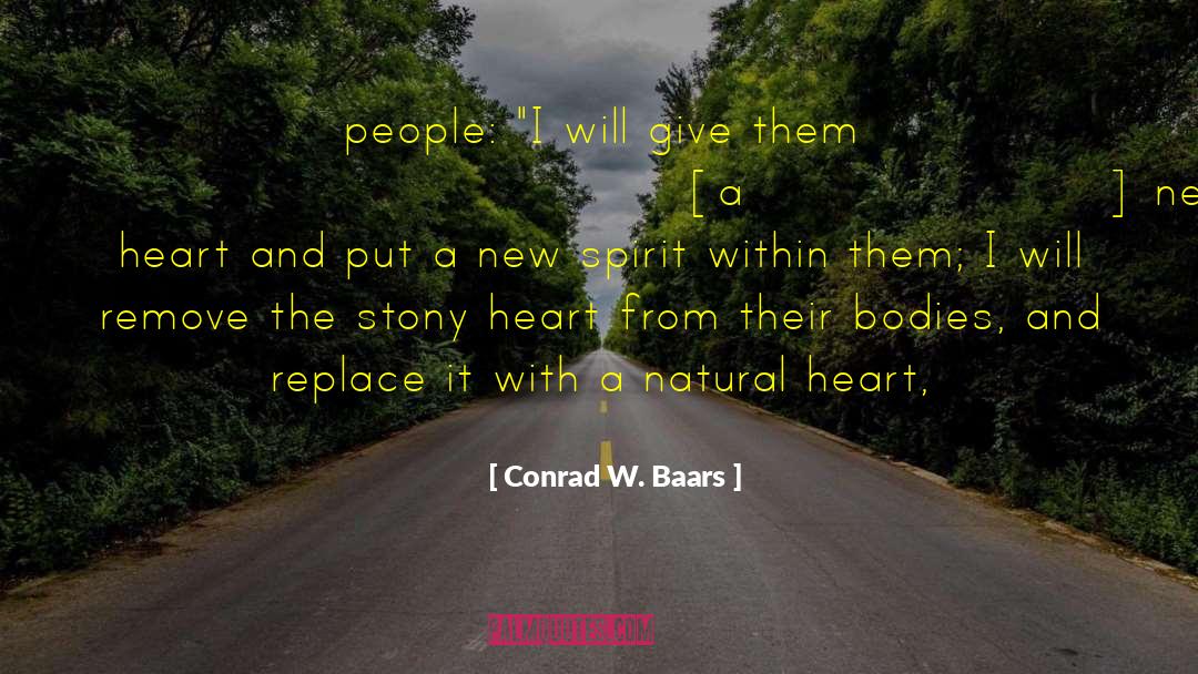 Spirit Within quotes by Conrad W. Baars