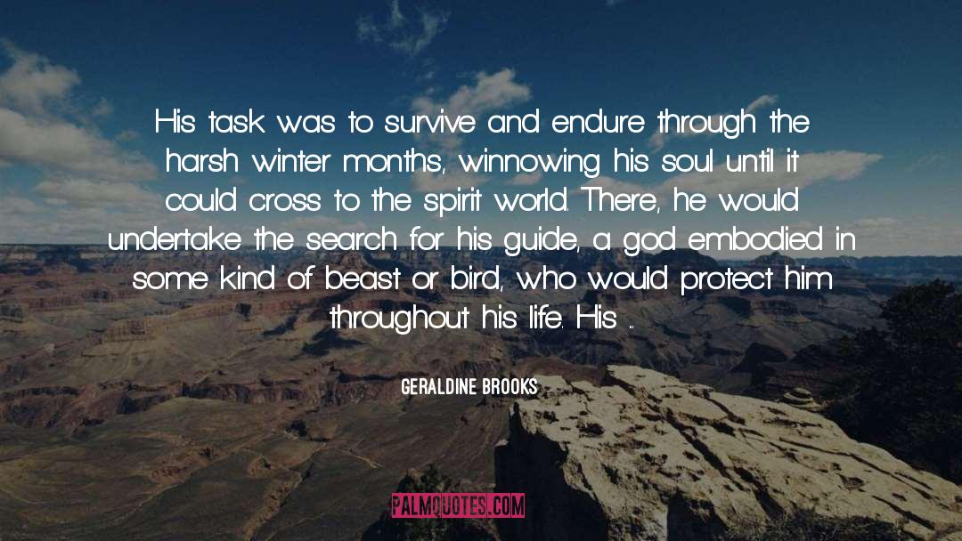 Spirit World quotes by Geraldine Brooks
