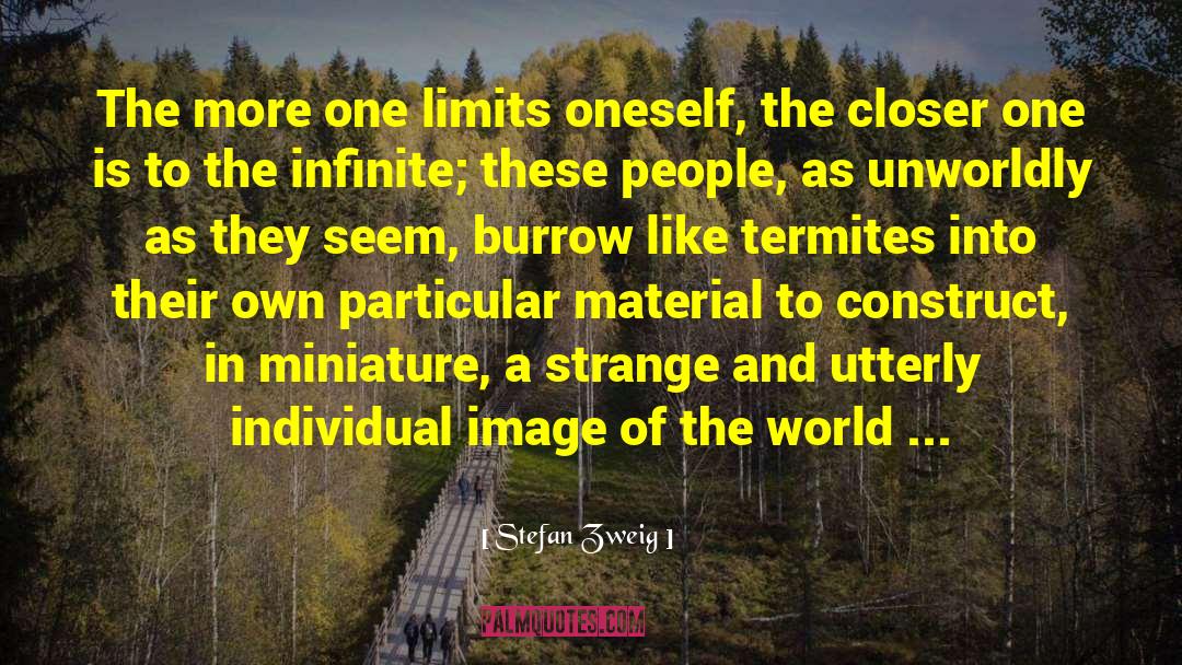 Spirits In The Material World quotes by Stefan Zweig