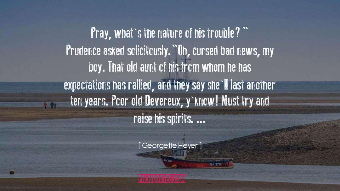 Spirits quotes by Georgette Heyer