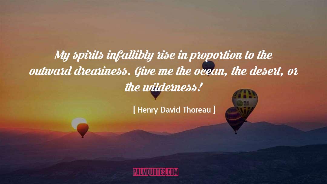 Spirits quotes by Henry David Thoreau