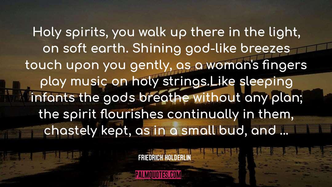 Spirits quotes by Friedrich Holderlin