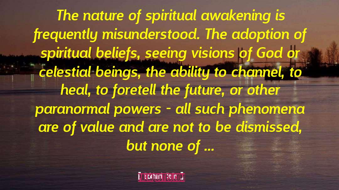 Spiritual Awakening quotes by Eckhart Tolle
