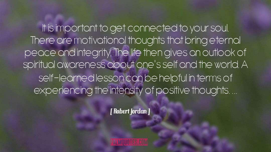 Spiritual Awareness quotes by Robert Jordan