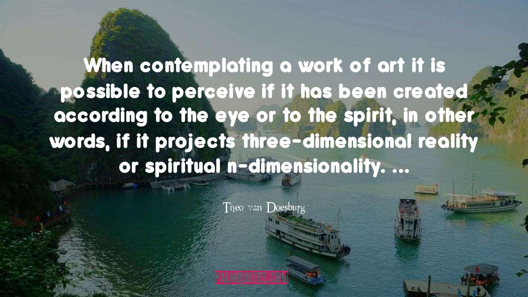 Spiritual Balance quotes by Theo Van Doesburg