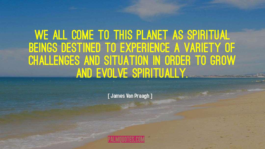 Spiritual Beings quotes by James Van Praagh