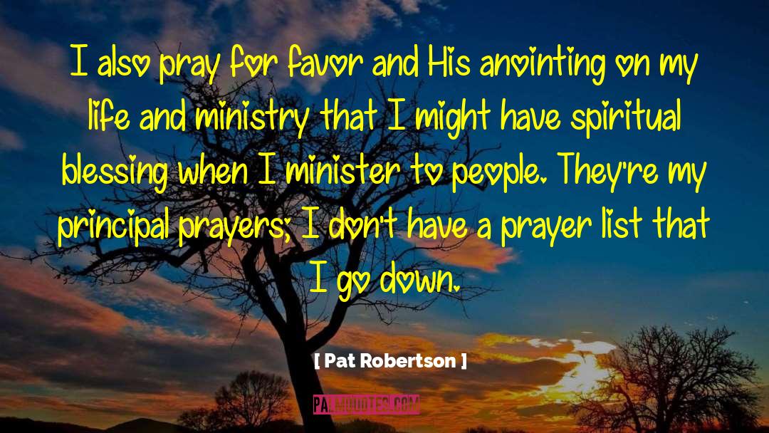Spiritual Blessing quotes by Pat Robertson