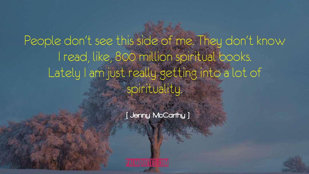Spiritual Books quotes by Jenny McCarthy