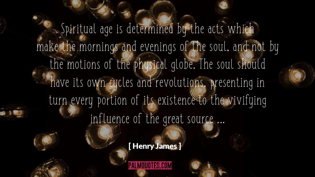 Spiritual Calling quotes by Henry James
